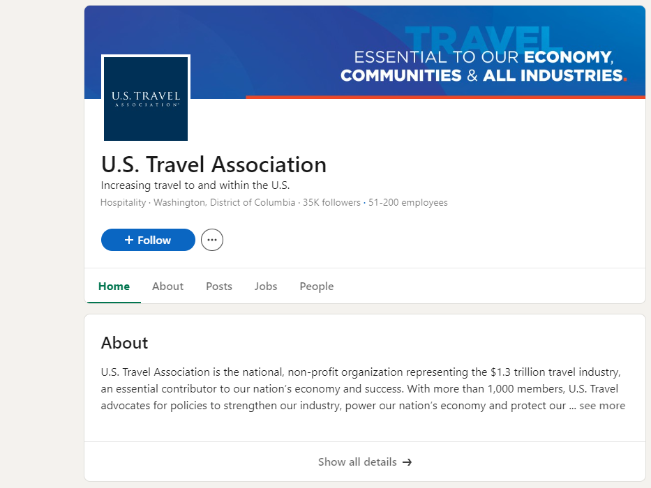 U.S Travel Association