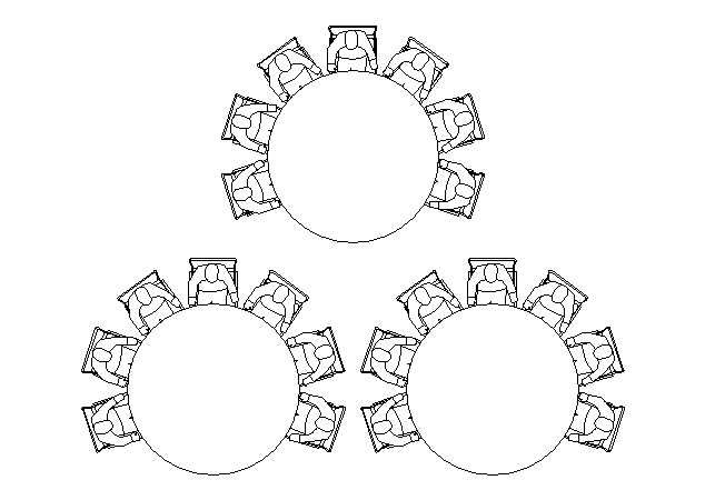 Cluster event layout